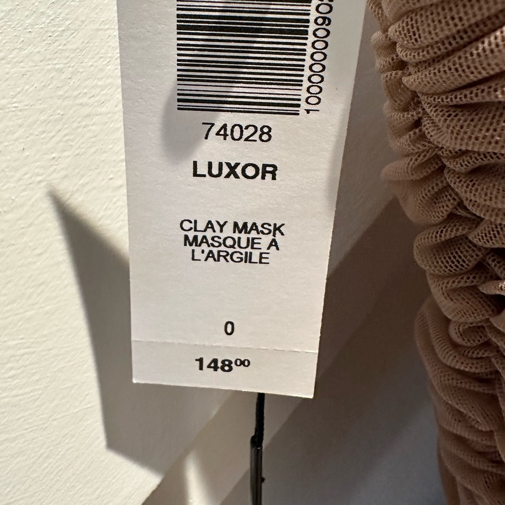 Babaton/Aritzia Luxor Ruched Dress. Clay Mask Size 0 NWT - Picture 3 of 7
